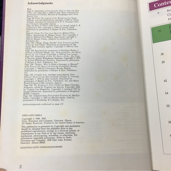 VINTAGE 1989 On Parade Book Classroom Reading Level 8 Schoolbook Homeschooling - Picture 4 of 16